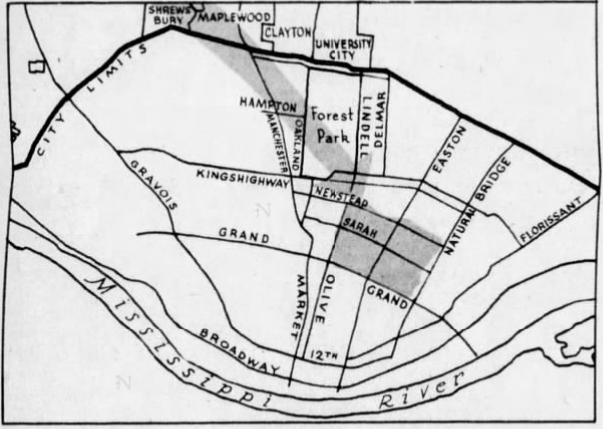 1959 tornado damage map